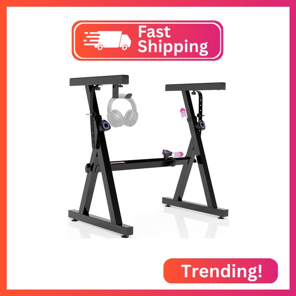 Liquid Stands Piano Keyboard Stand - Z Style Adjustable and Portable Heavy Duty