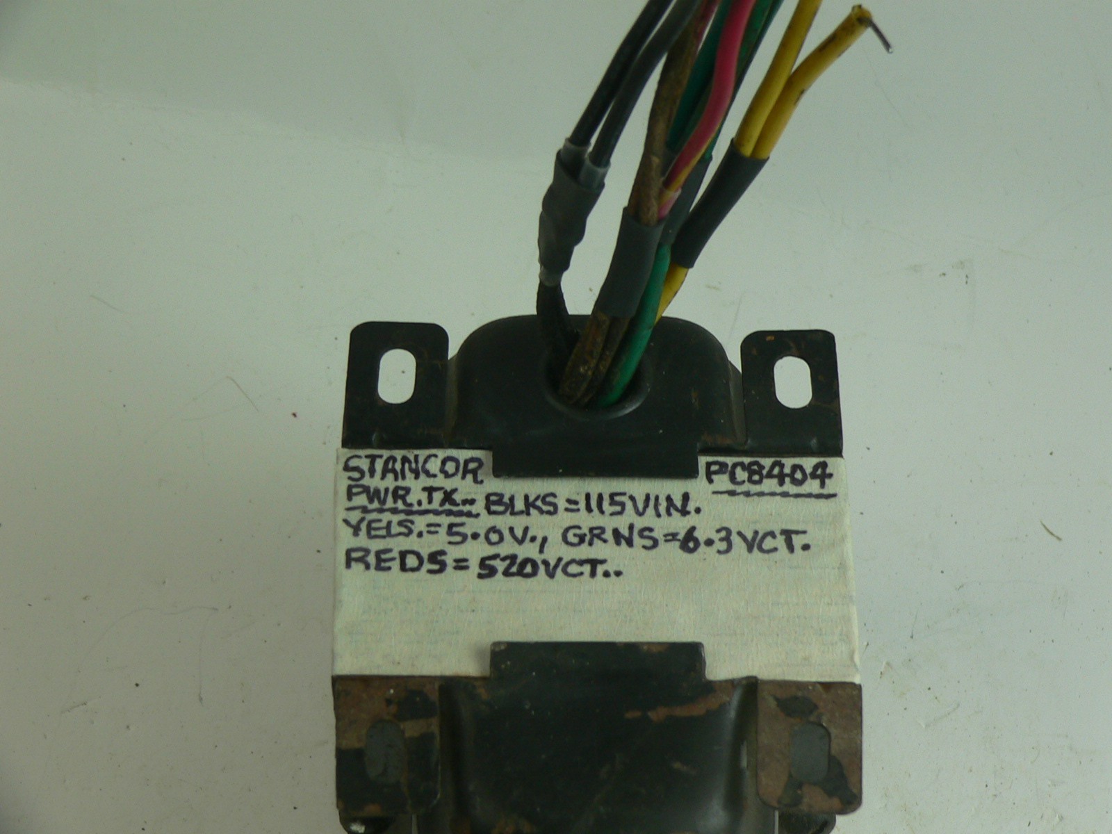 1 Stancor PC8404 Power Transformer--Tests good--USA