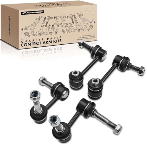 Set of 4, Front & Rear Sway Bar Links Kit Stabilizer Bar Links Compatible