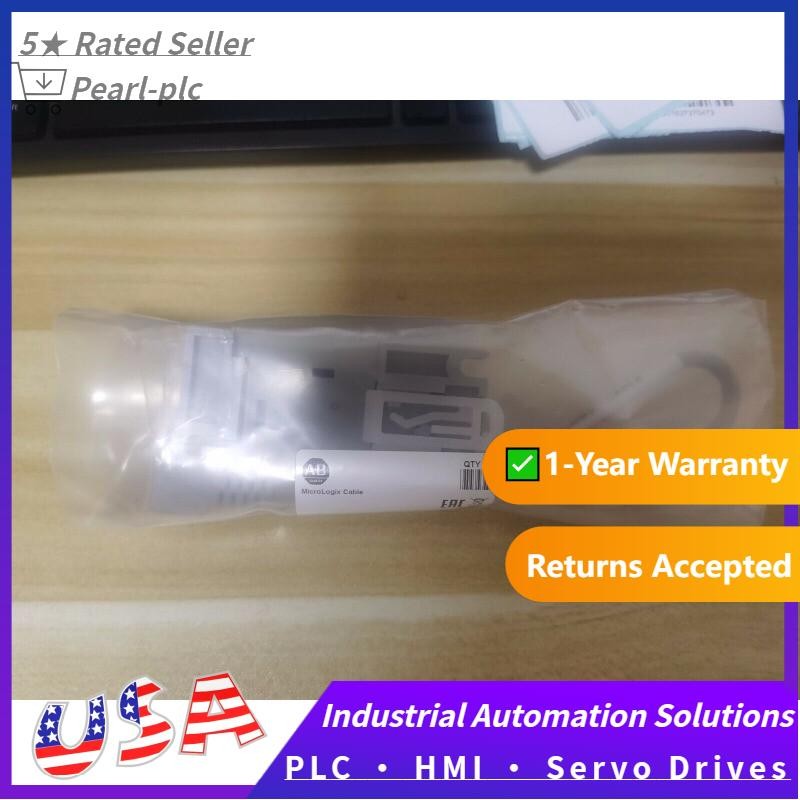 New Sealed 1763-NC01 MicroLogix DH-485 Comm Cable Surplus SEALED