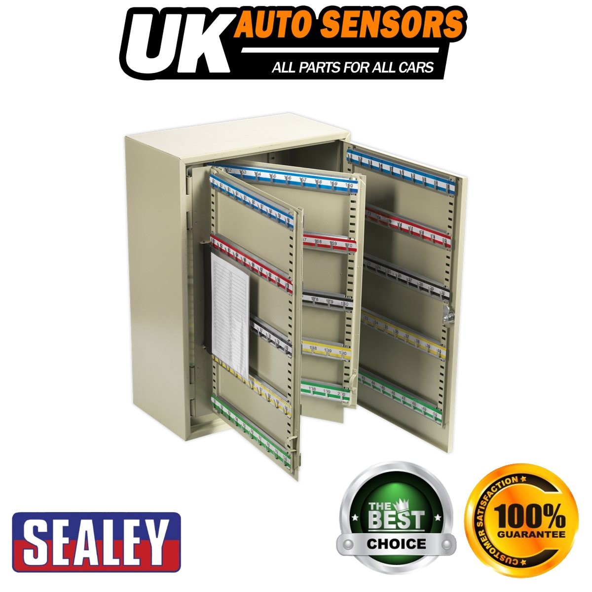 Sealey Key Cabinet 300 Key Capacity SKC300