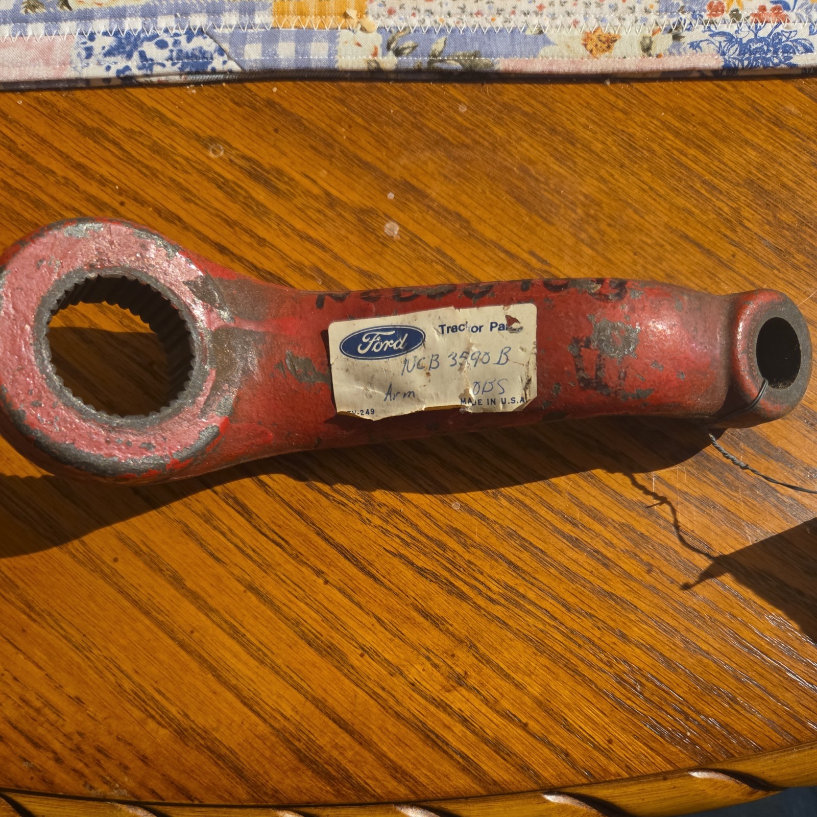 Arm steering Gear Pitman NCB3590B Ford Tractor