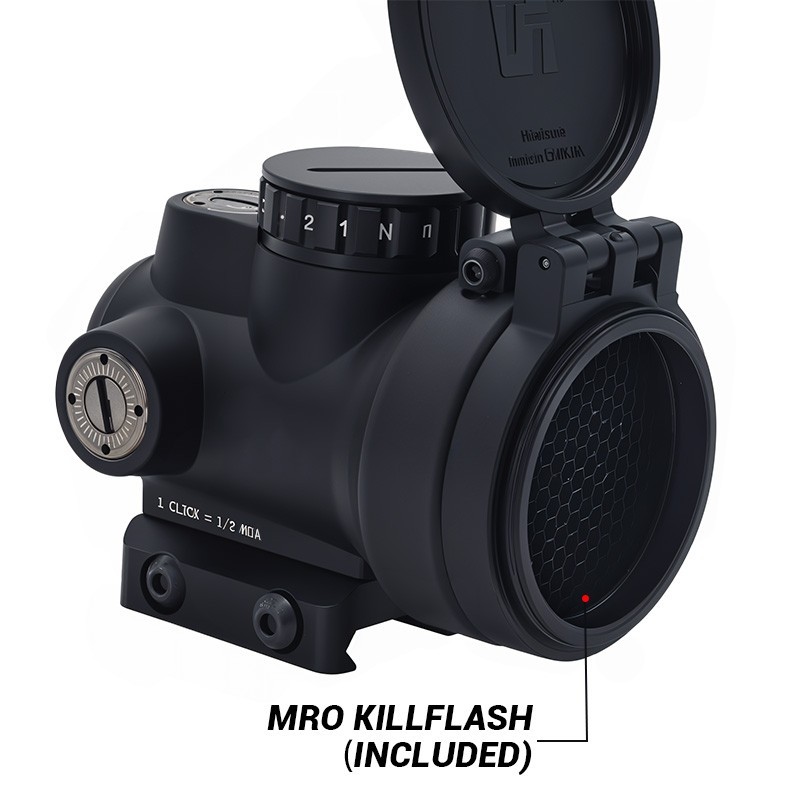 MRO-HD Red Dot Sight w/ MAG-C 3x Magnifier Quick Release Flip to Side Mount USA