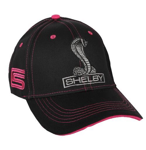 Shelby Snake Stitch Hat - Pink for GT500 Gals & Cobra Fans! FREE USA Shipping!
