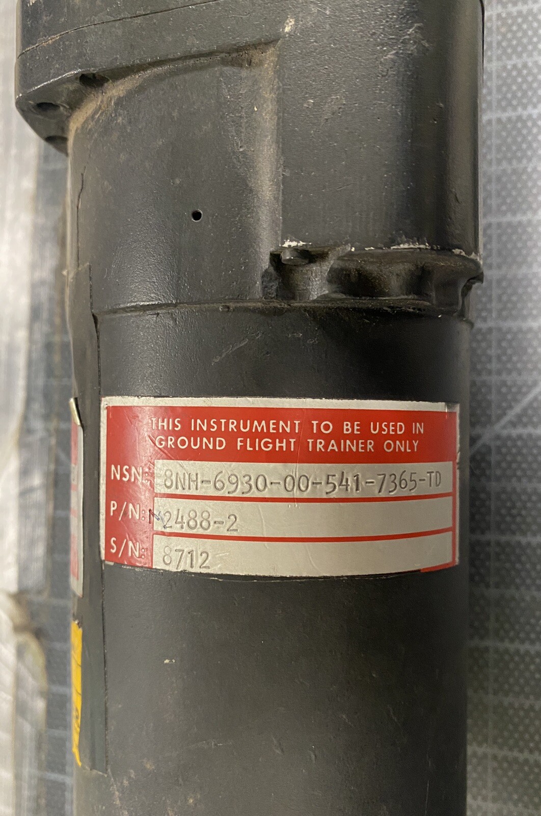 midway aircraft singer altimeter 2488-2 (NOS)