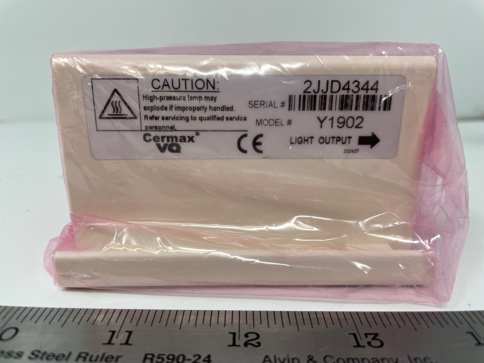 Cermax Excelitas Intuitive Surgical Y1902 Lamp & Module New Free Shipping