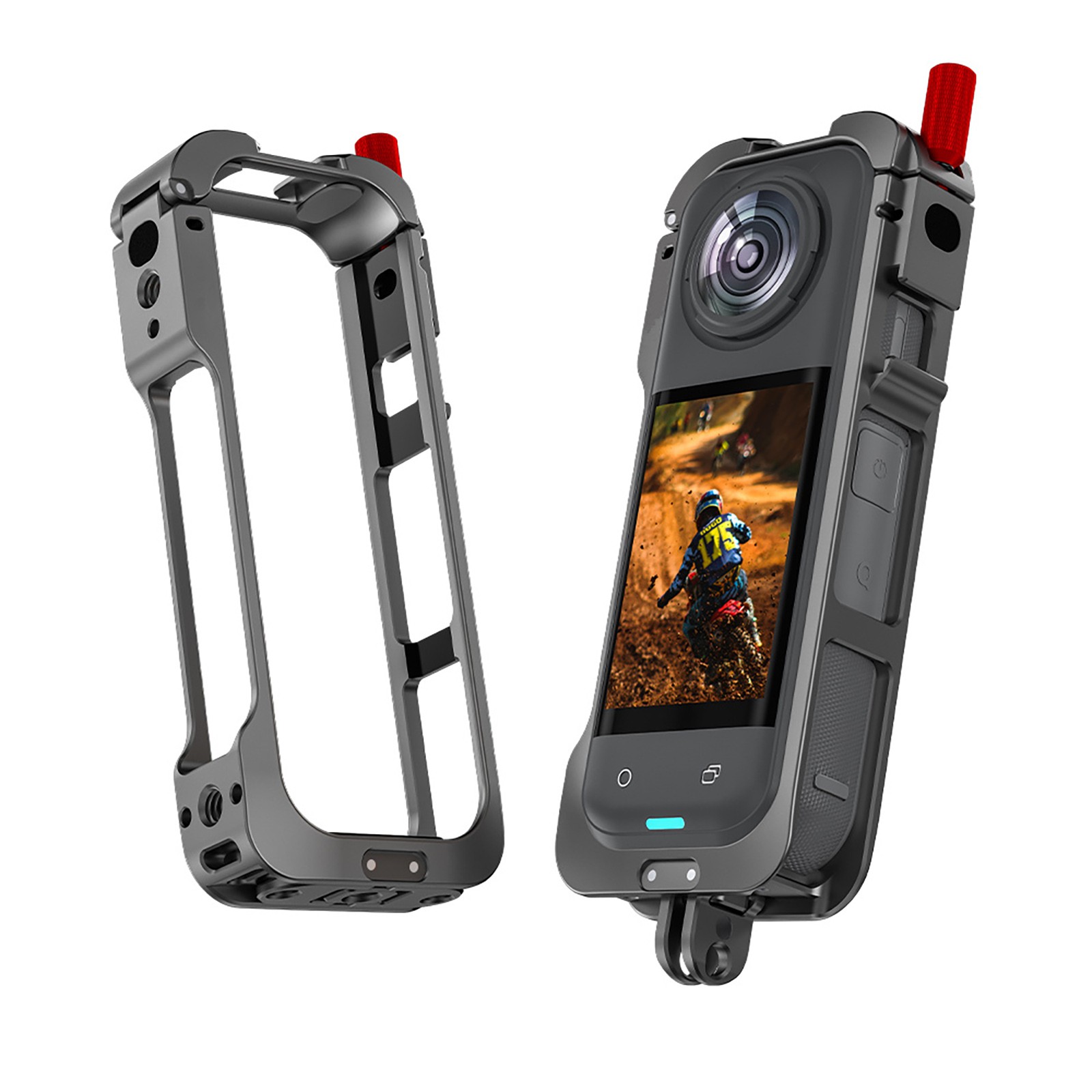 New Protective Frame Kit with Lens Cover for Insta360 X5 Camera Accessory