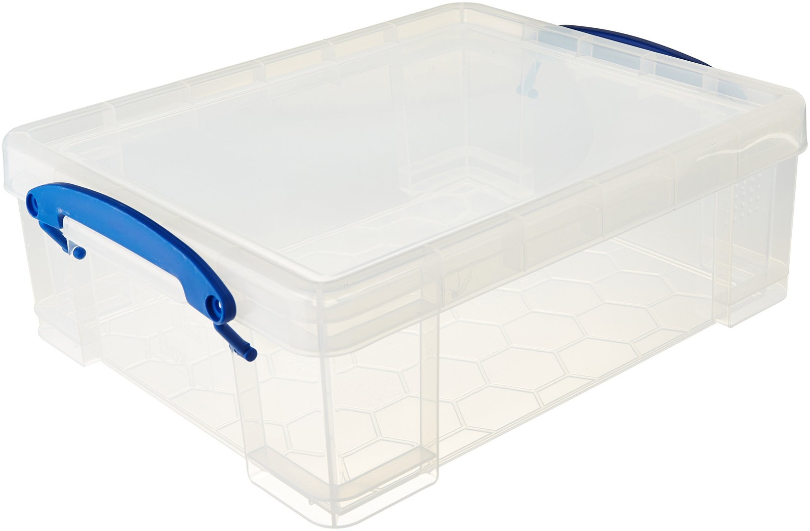 Really Useful 8.1 Liter Box, Clear 1 Pack,