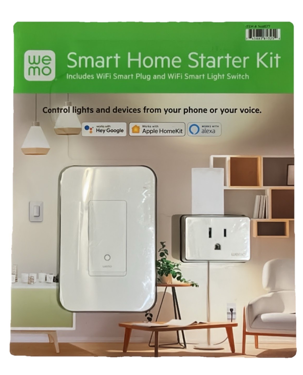 Wemo Smart Home Starter Kit Smart Plug Switch Controlled Google Apple Alexa New