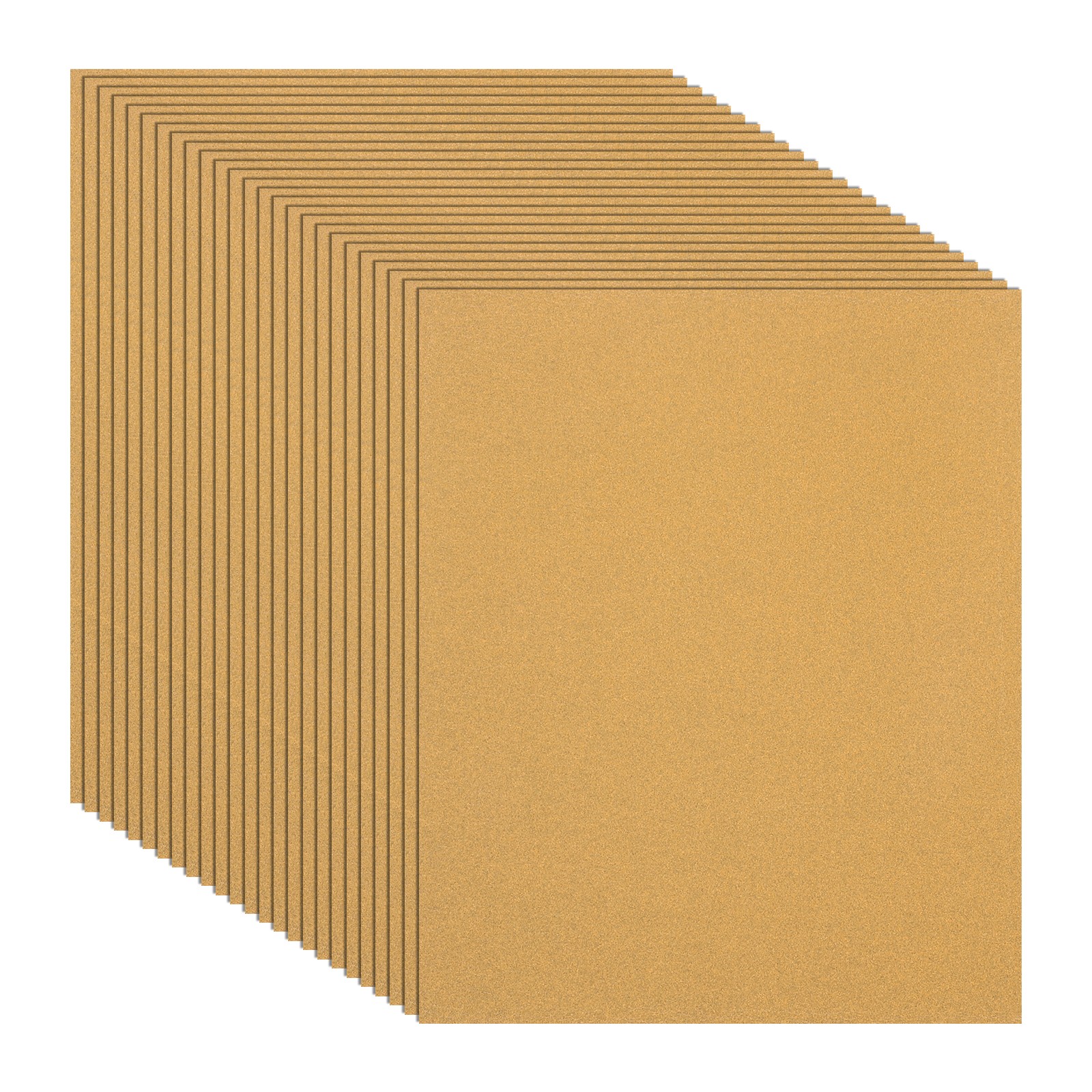 25 Pack 9" x 11" Sandpaper, 150 Grit Sand Paper for Wood Furniture Floor