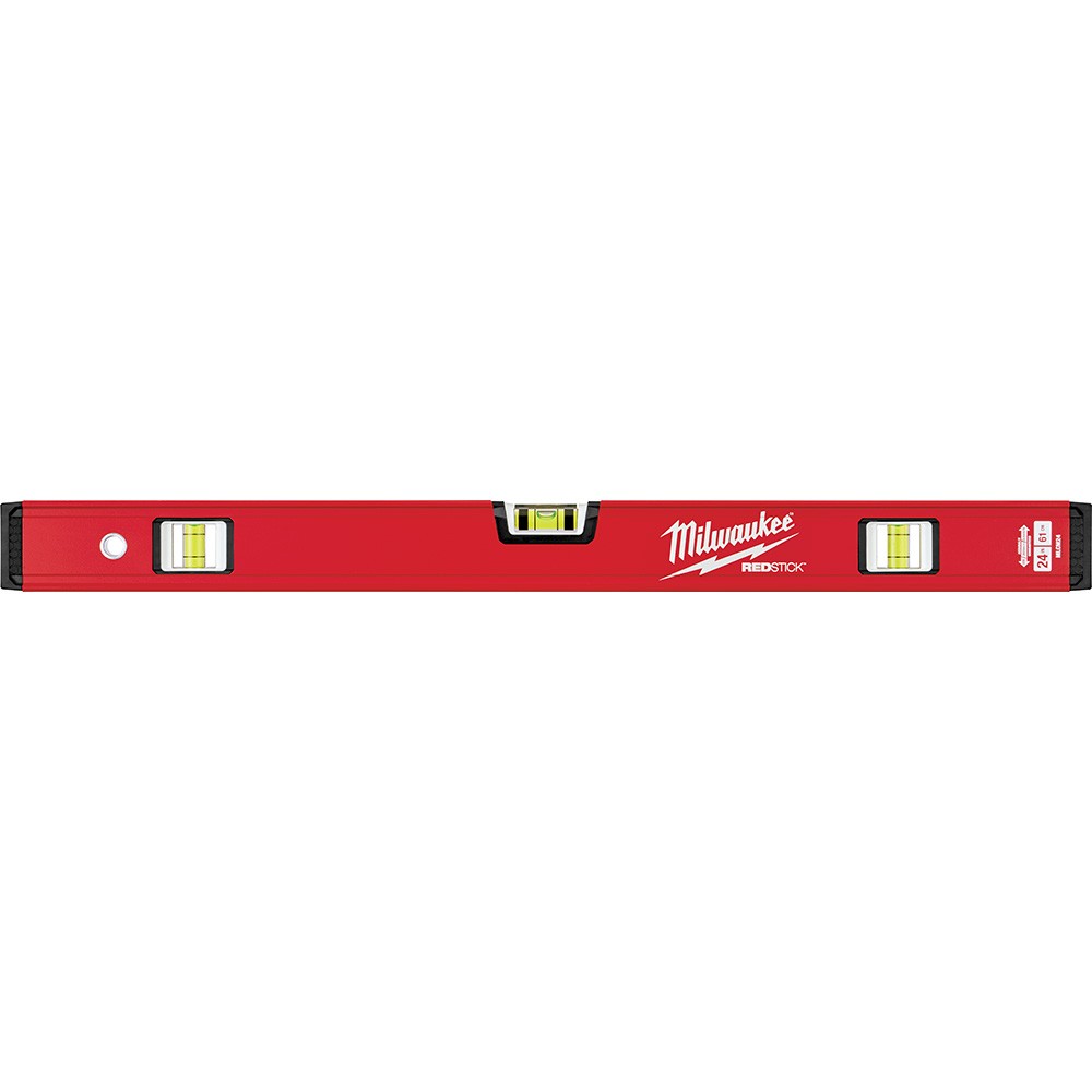 Milwaukee MLCM24 24"REDSTICK Compact Box Level, Non-Magnetic