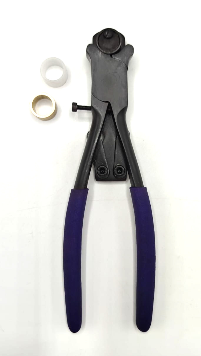 Ring Flat Stock Pliers – Ring Bending Plier - 7 Inch Long - Extra Rings