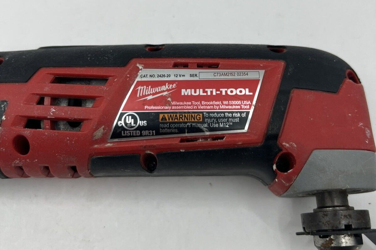 MILWAUKEE 2426-20 M12 MULTI TOOL ~ BARE TOOL ~