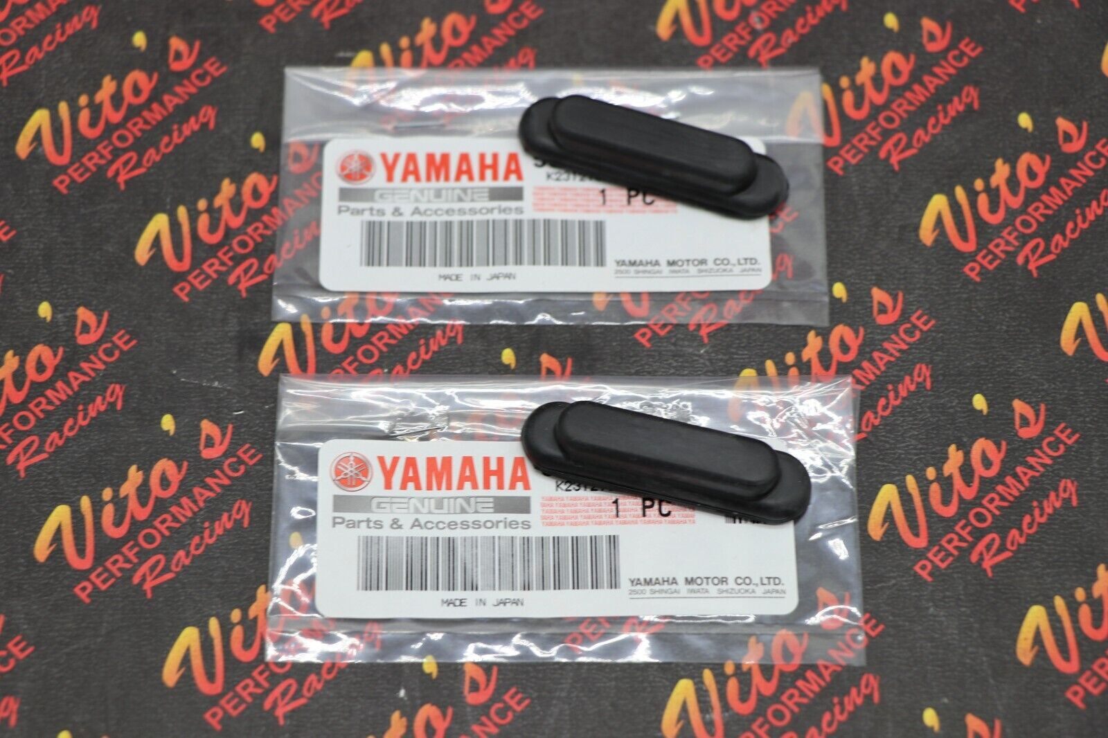 2 x OEM rubber water plugs cylinder seal engine cooling jacket Yamaha Banshee