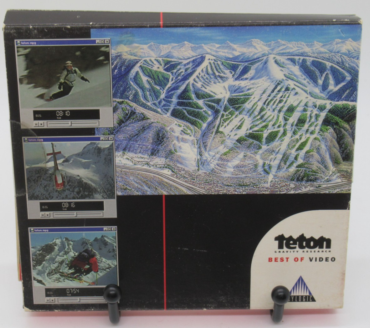 SKI AREA SCREENSAVER & TETON GRAVITY RESEARCH EXTREME VIDEO PC CD-ROM, WIN/MAC