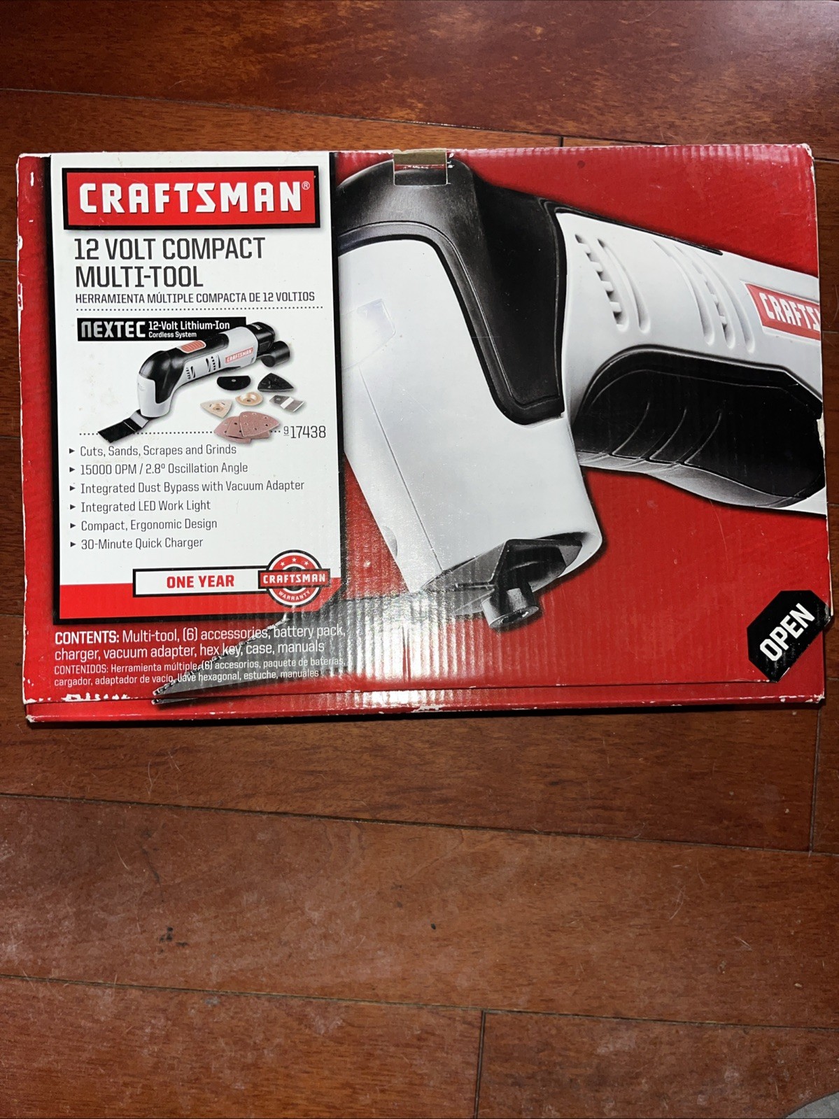 CRAFTSMAN NEXTEC Compact 12V Multi-Tool 917438 NEW