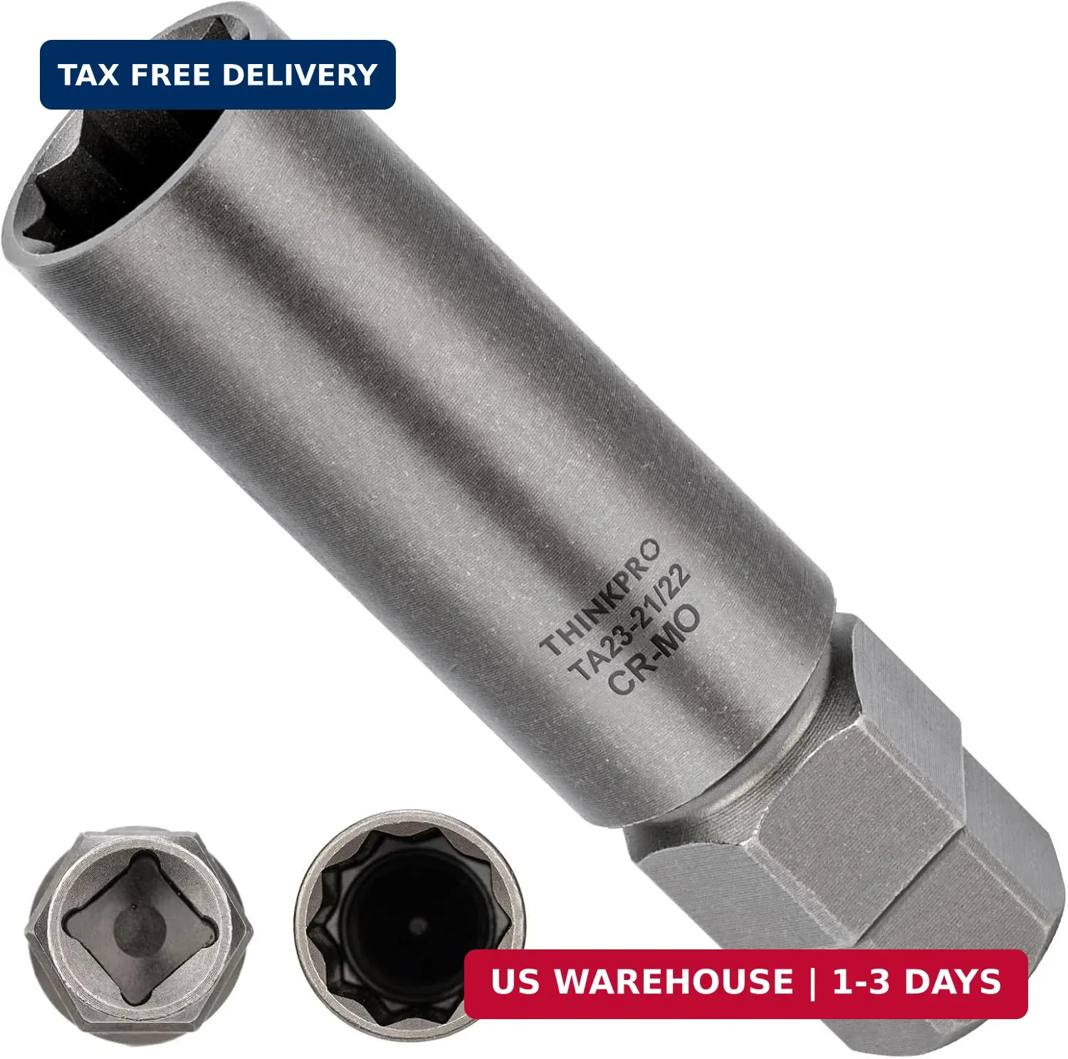 10 Spline Lug Nut Socket,Replacement for TA23-21/22 10 Spline Lug Nut Key,Dual D