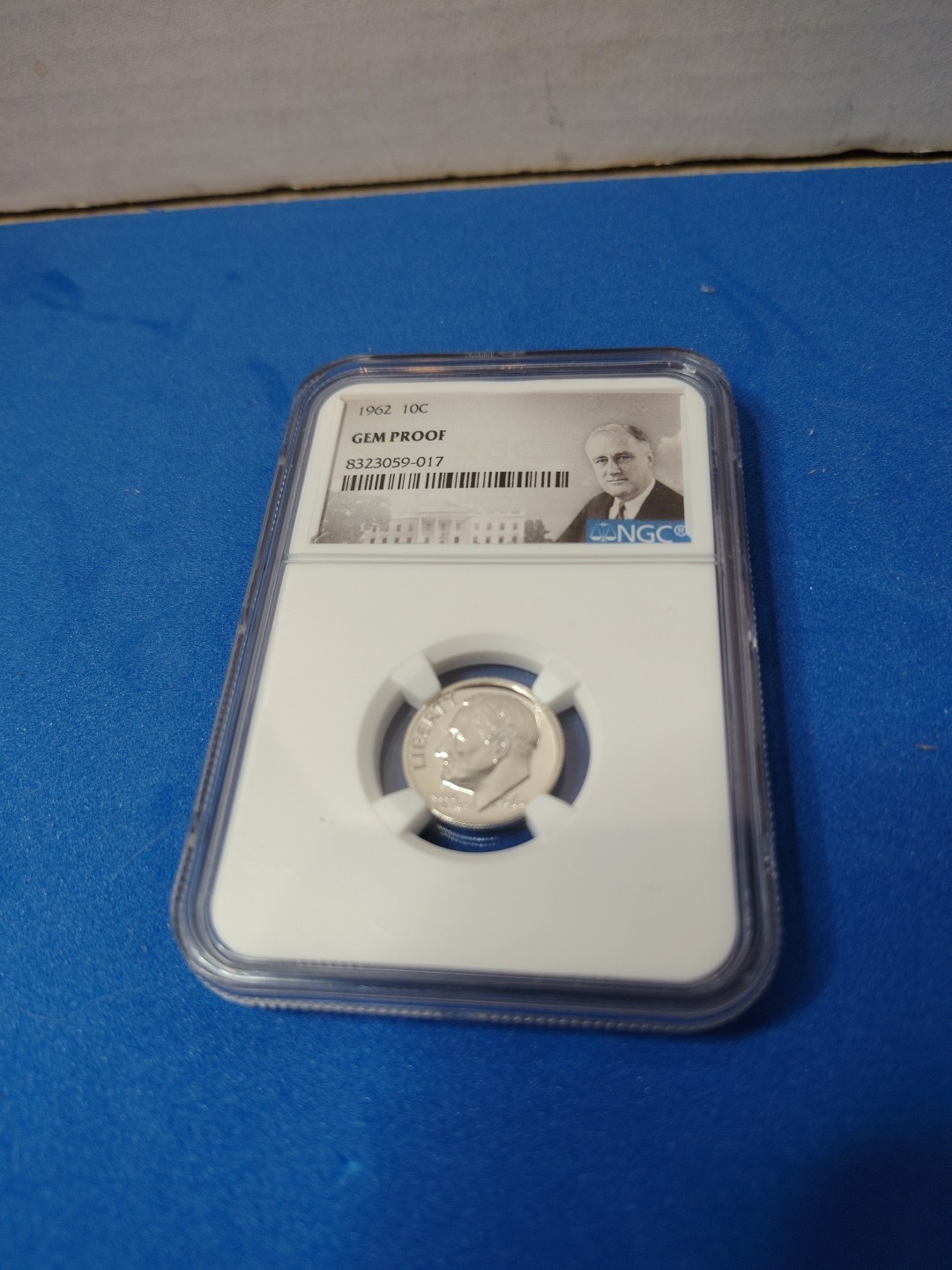 1962 Roosevelt Dime Gem Proof 90 Percent Silver