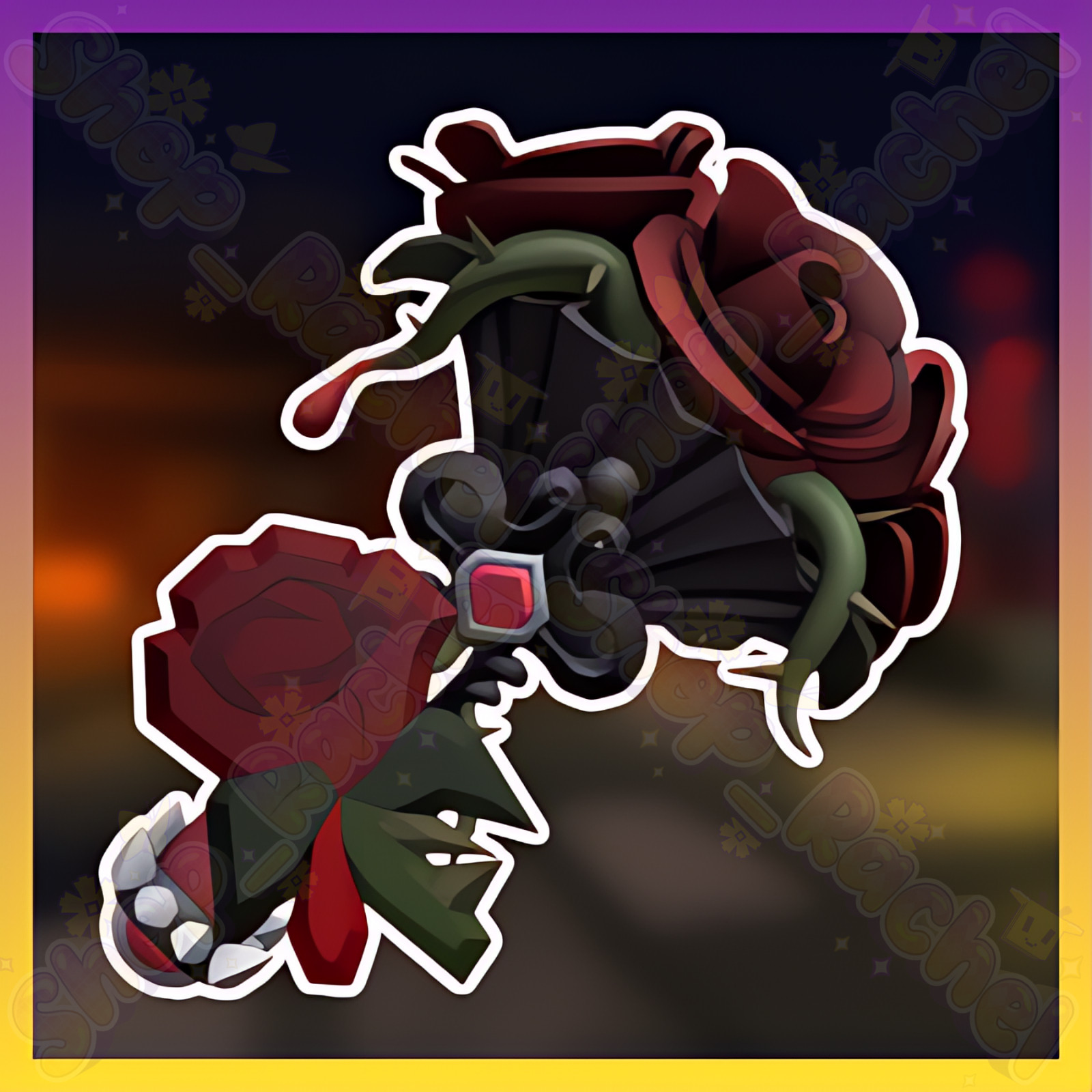 🥀 Gothic Bouquet Set - Flee the Facility (FTF) 🥀