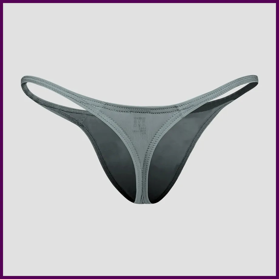 Men with lower solid color U convex stretch tight underwear sexy T buttocks
