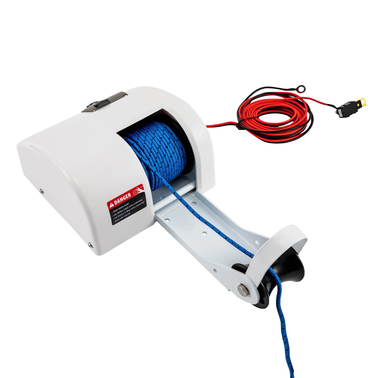 45 LBS Saltwater Boat Electric Windlass Anchor Winch Marine with Wireless Remote