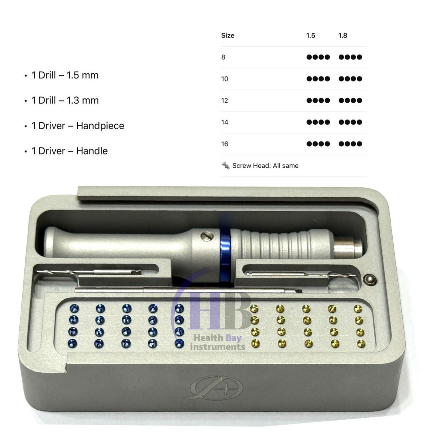 Dental Implant GBR Kit Membrane Bone Tacks Complete Surgical Set