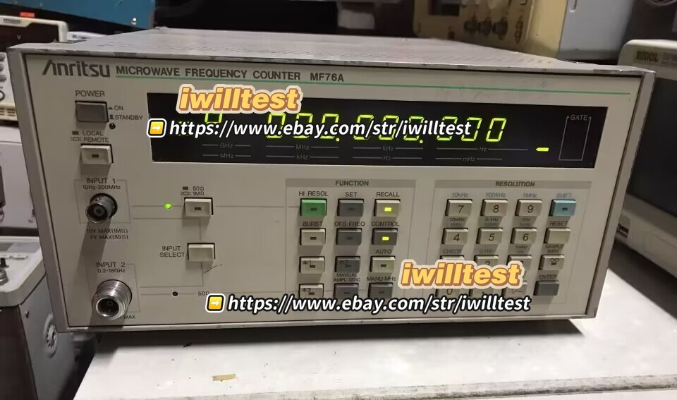 cx/Anritsu MF76A Microwave Frequency Counter, 10 Hz - 18G Hz