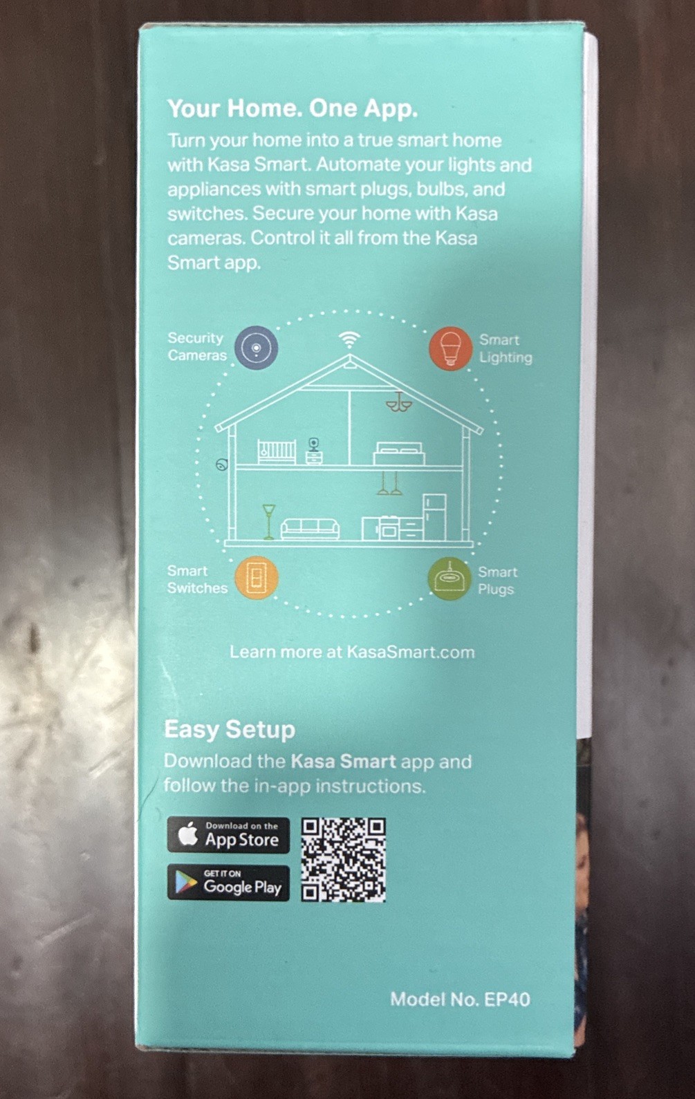 TP-Link Kasa Smart Wi-Fi Outdoor Plug (EP40)