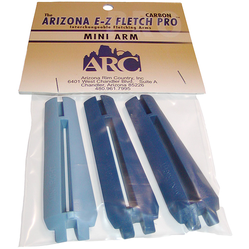 Arizona Rim Country CARBON MINI EZ FLETCH ARMS, 3 Pack