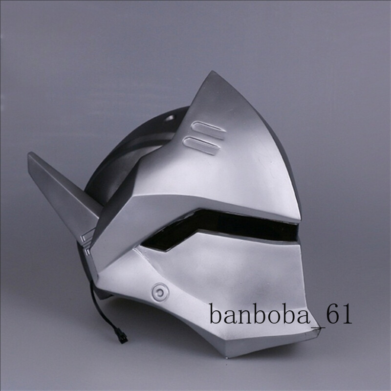 Overwatch Shimada Genji Cosplay Pioneer Helmet Halloween Mask Prop Free Size PVC