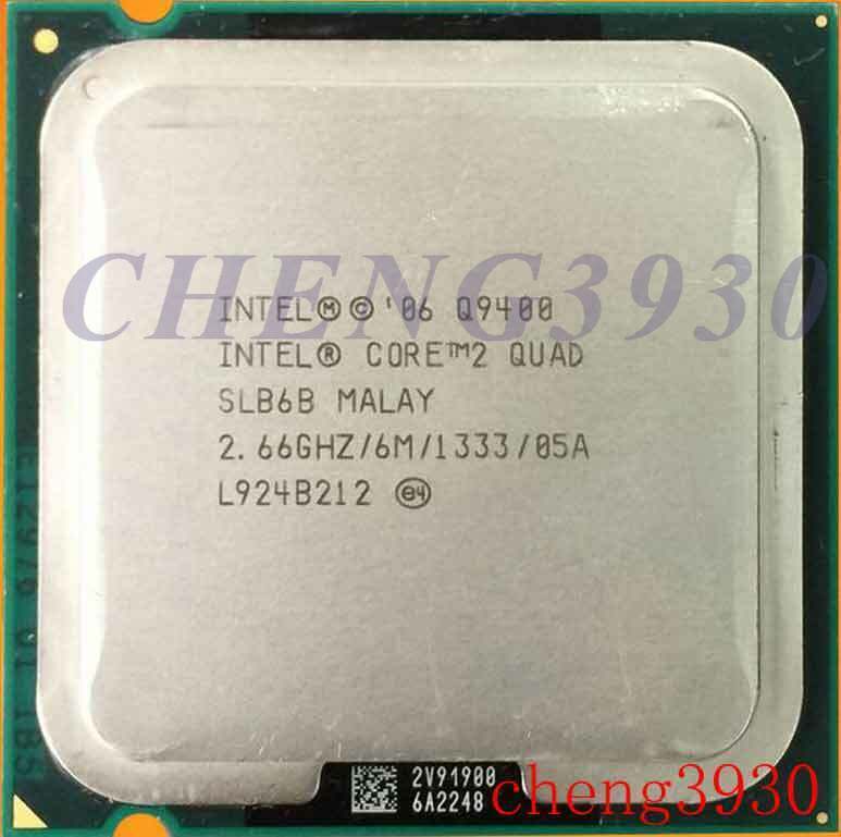 Intel Core 2 Quad Core Q9400 2.66 GHz LGA775 CPU Processor