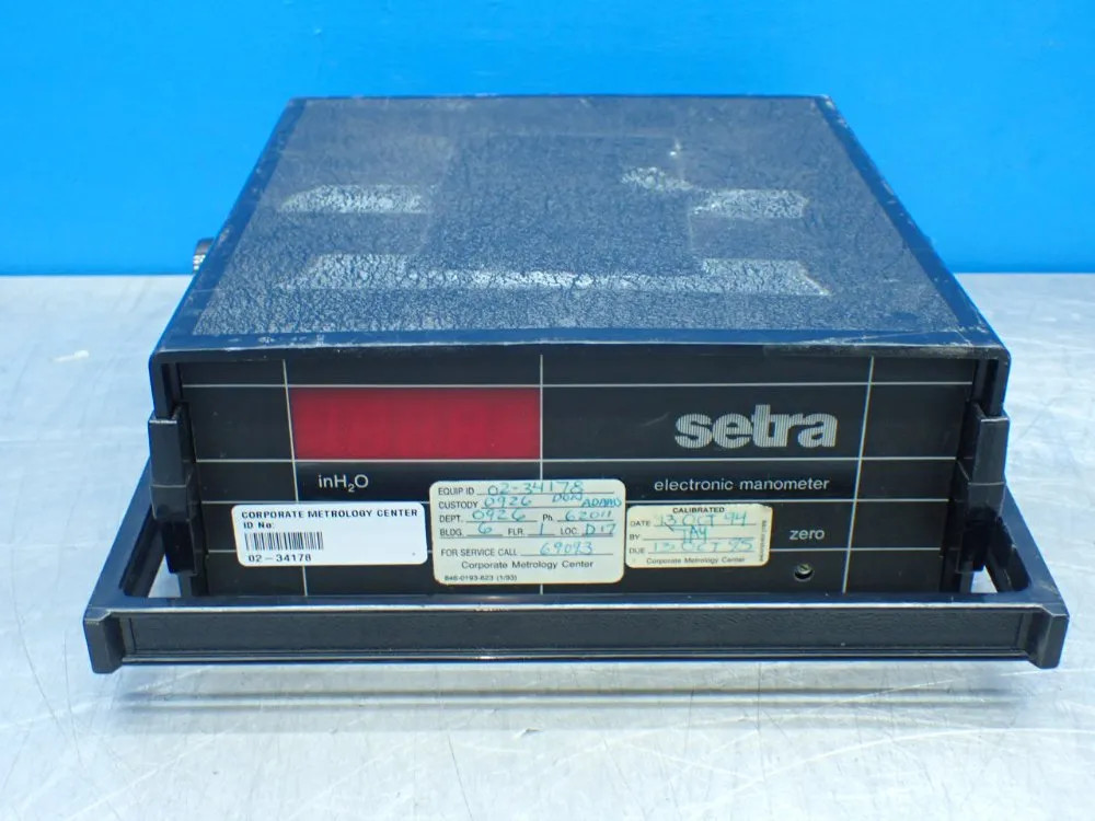 SETRA ULTRASONIC MANOMETER 339-1