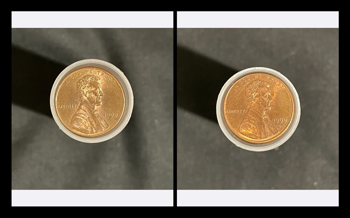 1999 P,D Lincoln Memorial Cent ZINC (CIRCULATED) READ!