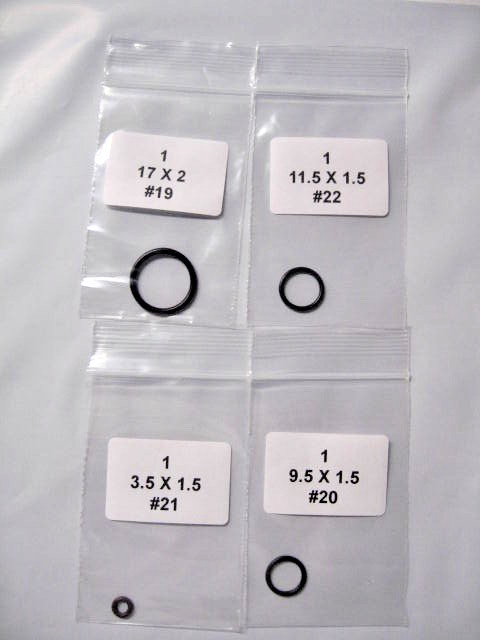 Air Maks Arms Krait Lite Huma Regulator O-ring Kit / R&S 3.5-17KLH