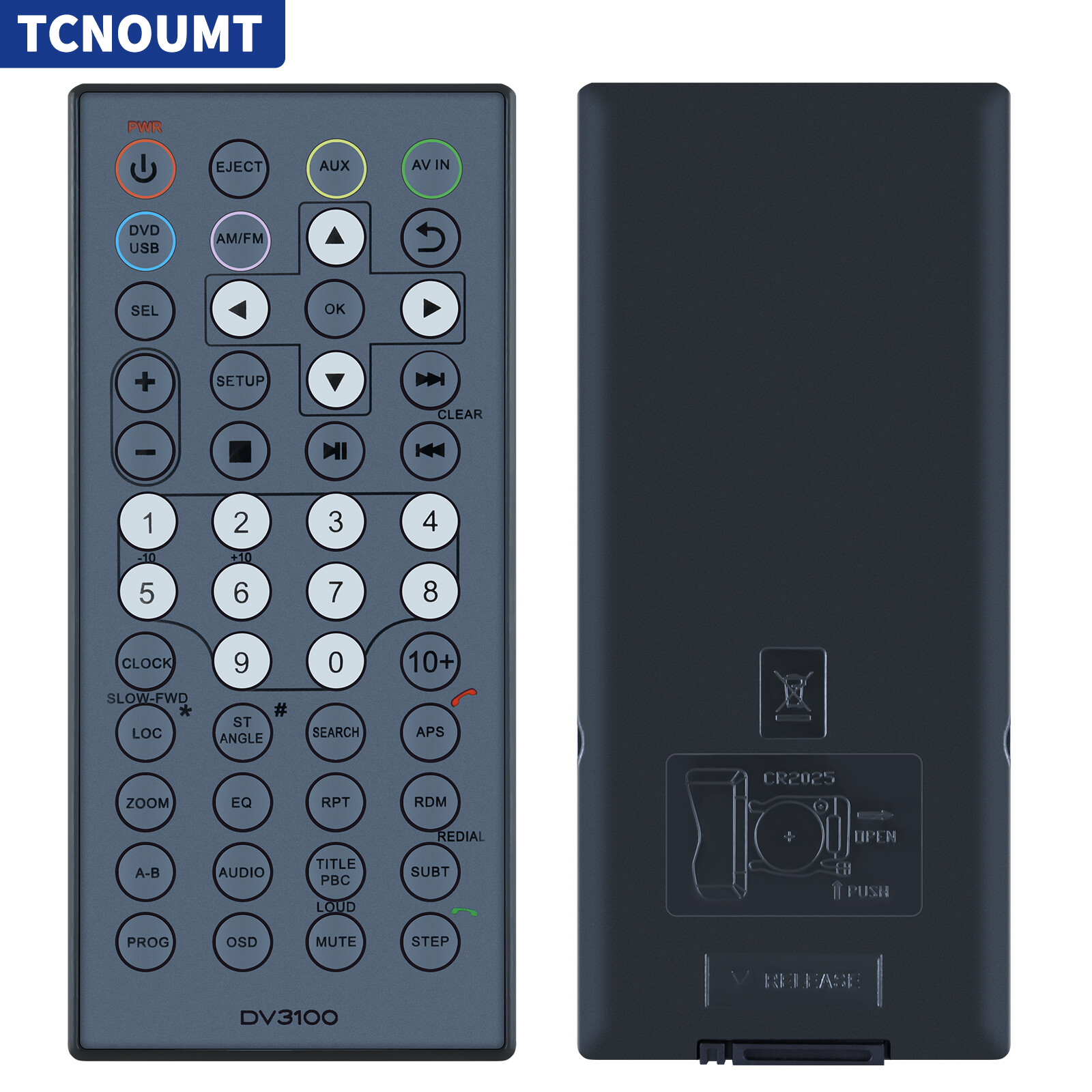 Remote Control For Furrion Entertainment System DV3100 DV3100-RC DV3300 DV3300S
