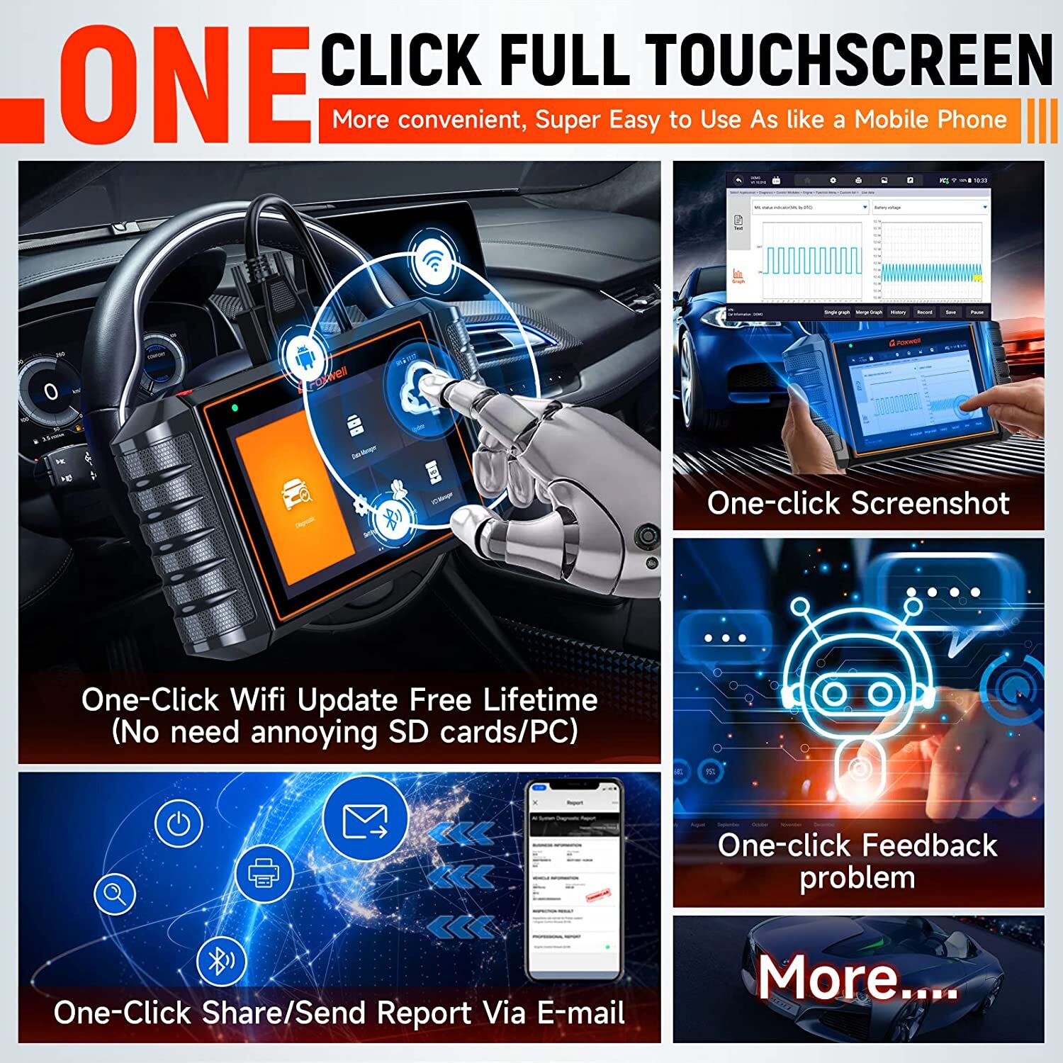 Full System for BMW Bidirectional OBD2 Scanner Car Diagnostic Tool E-CU Coding