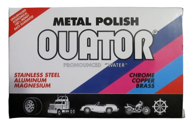 Ouator Professional Metal Chrome Zamak  Aluminum Steel Brass Polish Cotton 3 oz