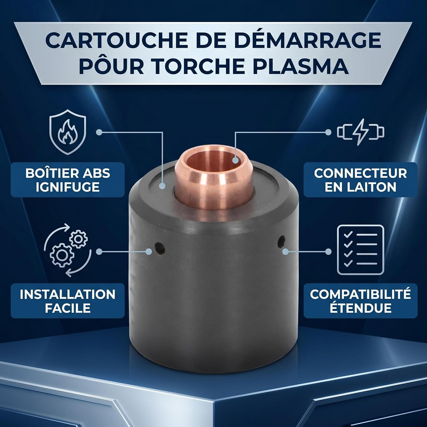 Plasma Start Cartridge 9-8213, Cutting Torch Replacement for Thermal Dynamics SL