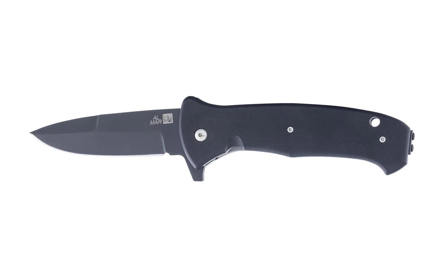 Al Mar AMK2217 3.6" SERE T 36 Folding Knife, Black G-10 Handle, S35V