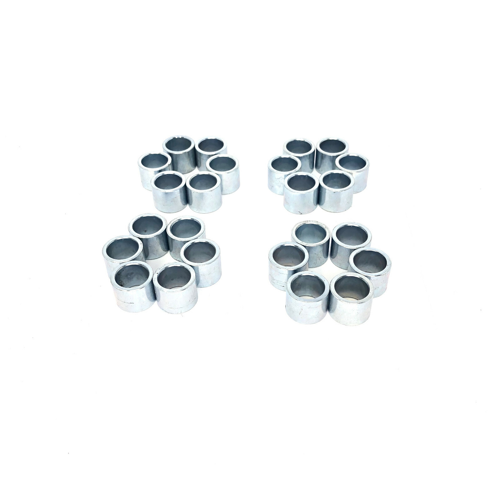 Set of 4 KING KUTTER 148907 Rotary Cutter Flex Coupler Rubber Discs & Bushing