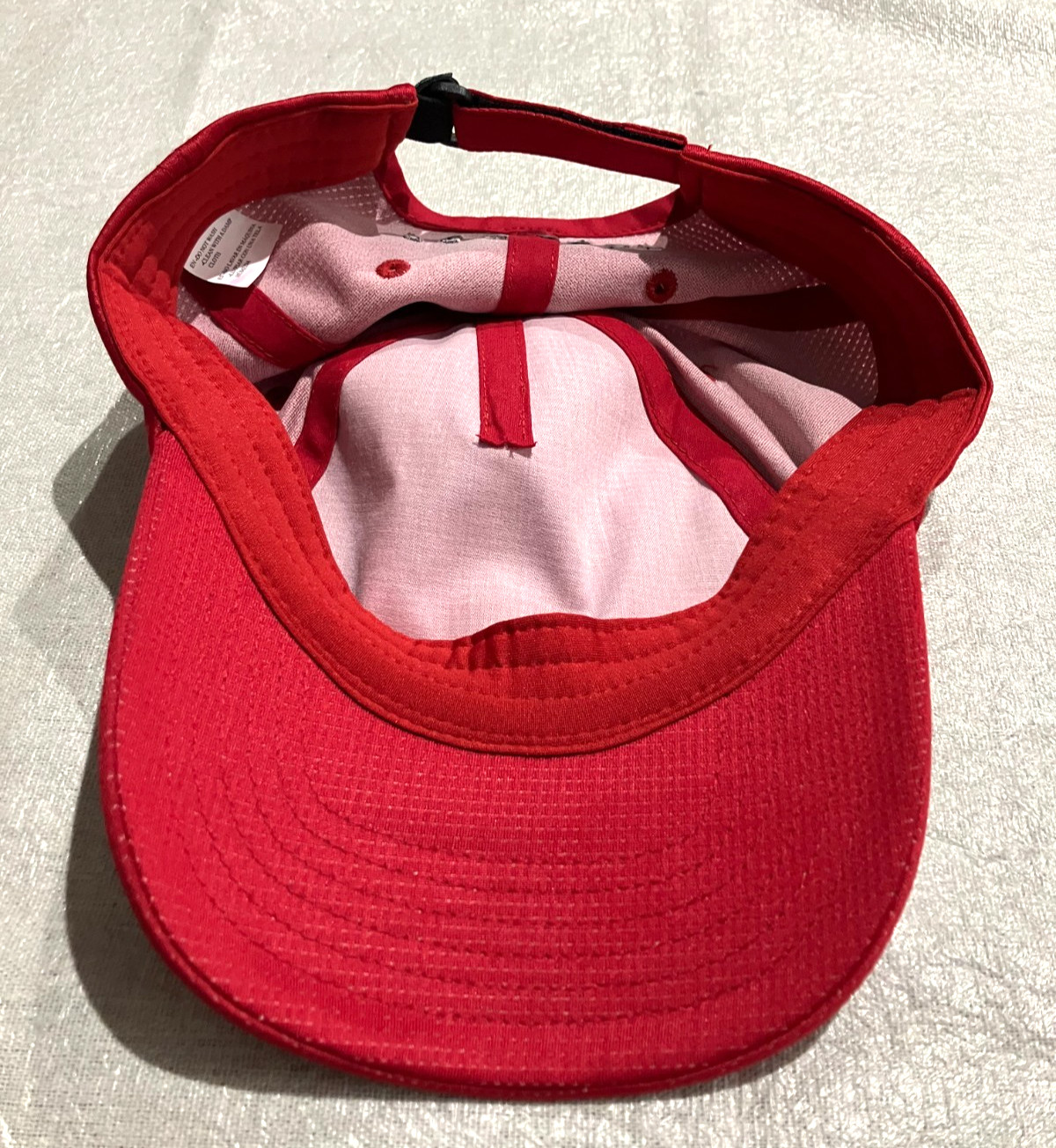 PGA Tour Airflux Ventilation Golf Cap, Red, Adjustable, NWT