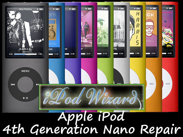 iPod Nano 4th Gen Repair Battery Replacement Service - Your iPod_Wizard
