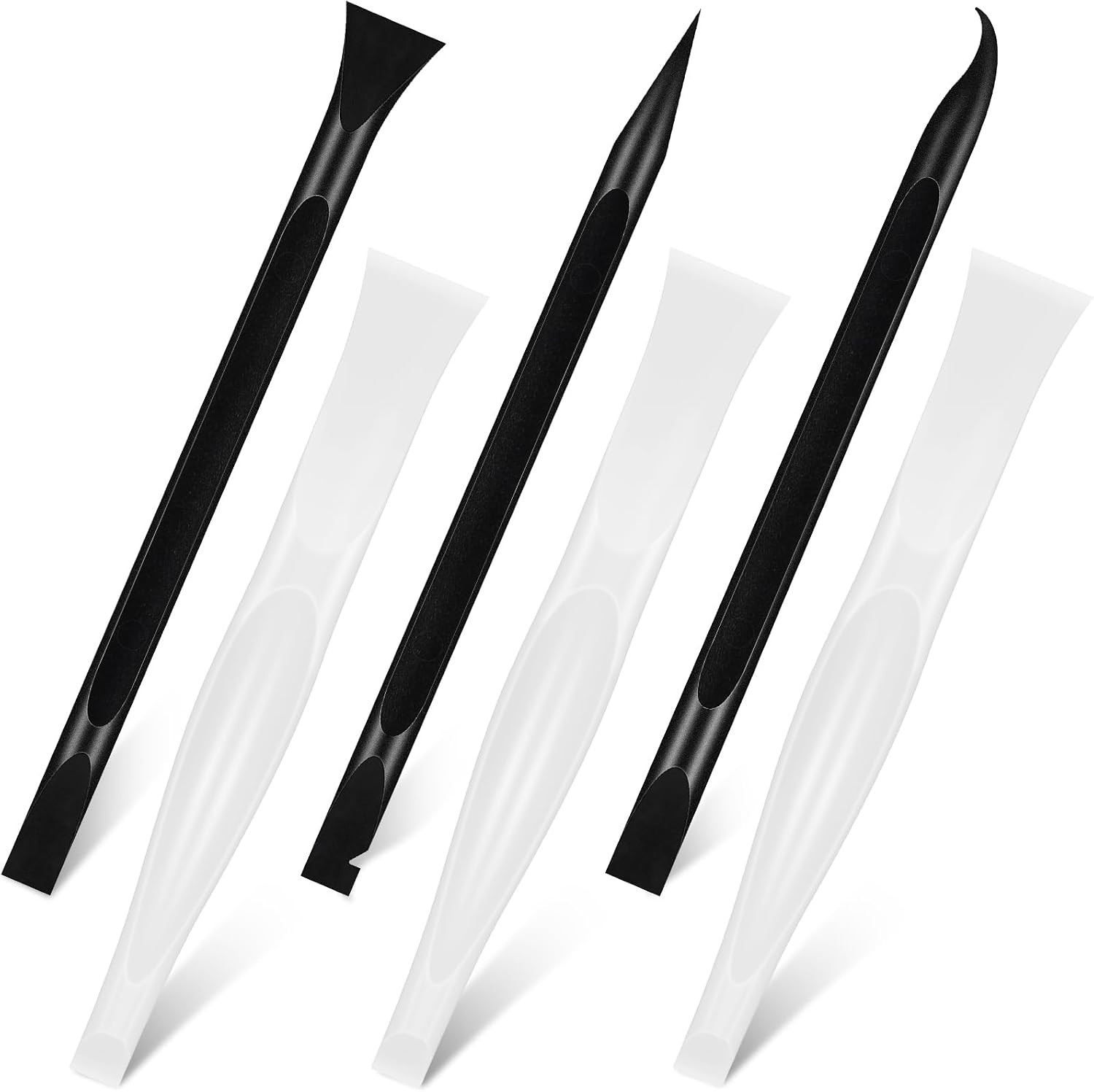 Non-Scratch Plastic Scraper Tool Carbon Fiber Plastic Cleaning Tool Pen-Shaped S