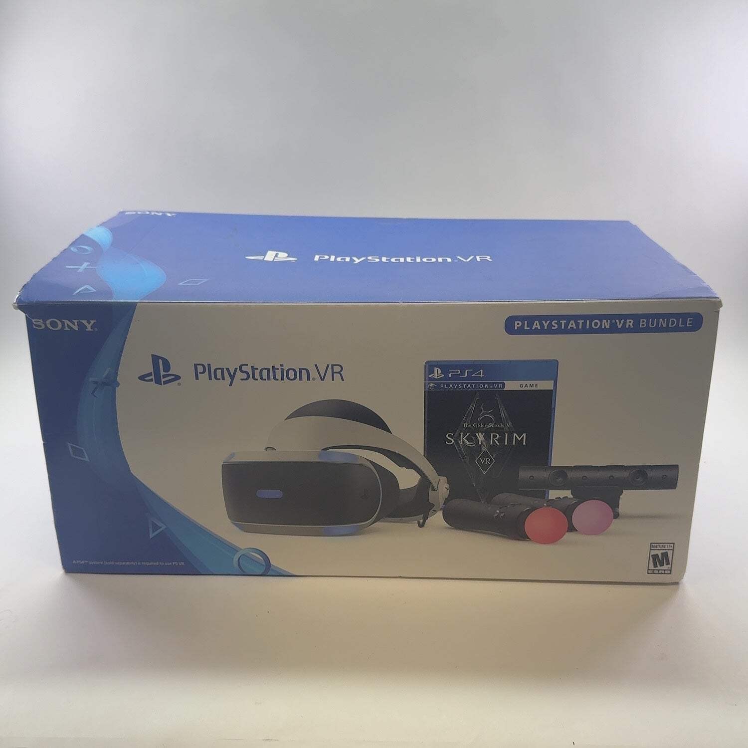 Sony PSVR PlayStation VR Headset White CUH-ZVR2 Bundle