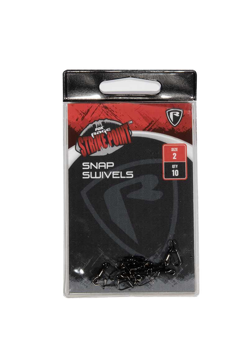 Fox Rage Strike Point Snap Swivels / Fishing Tackle