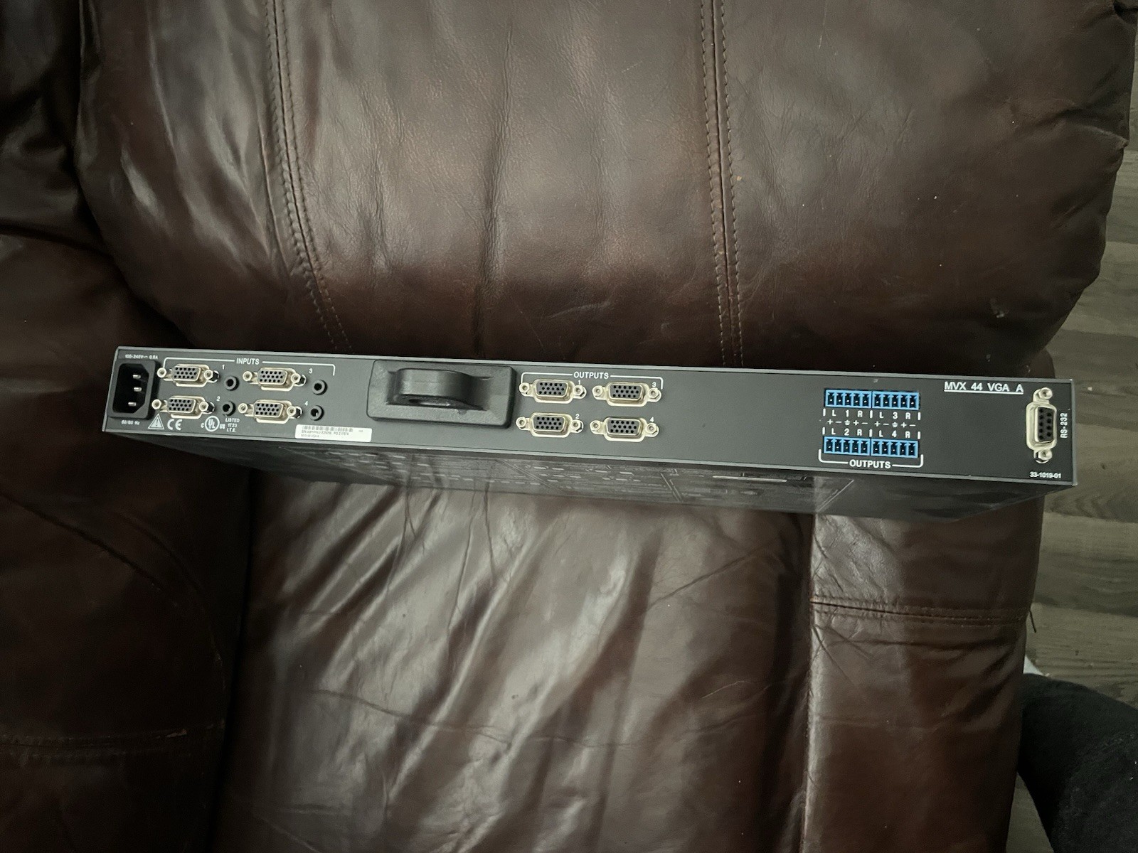 Extron MVX 44 VGA A MVX Series VGA/Audio Matrix Switcher