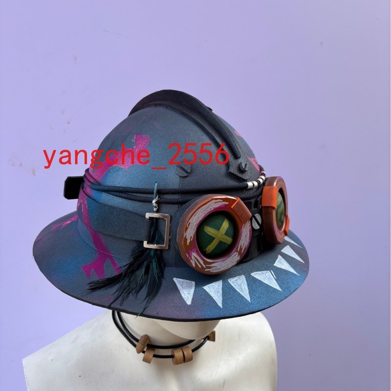 LOL Arcane:League of Legends Isha‌‌ Hat Cap Halloween Cosplay Prop Headgear NEW