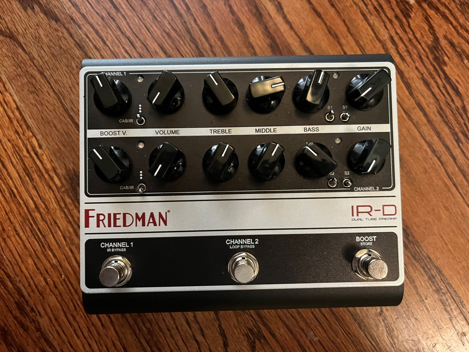 Friedman IR-D Dual Tube Preamp (Dirty Shirley/Twin Sister pre-amp/ampless rig)