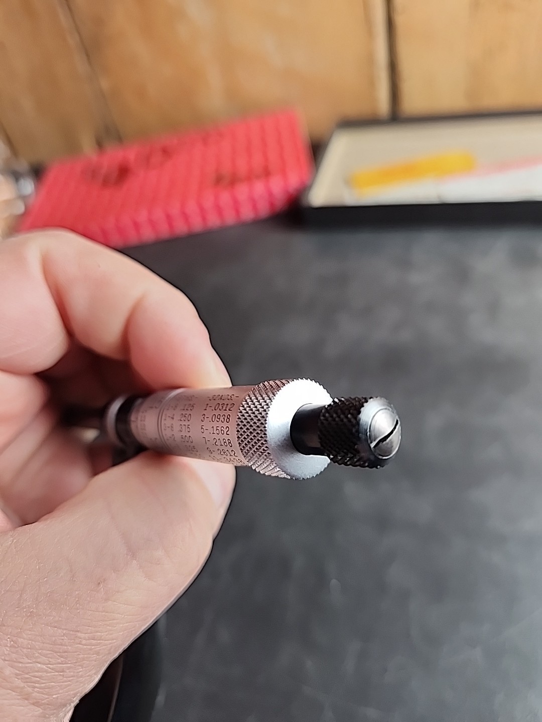 Starrett 4-5 Inch Outside Micrometer