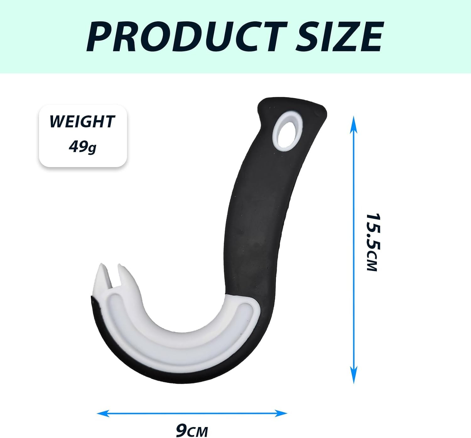 Easy Open Ring Pull Can Opener - Pop Top Tab Puller - Simple Tool for Soda Tabs,